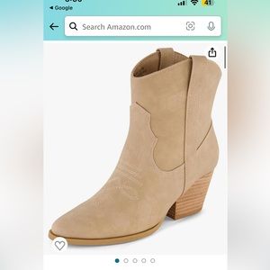 Size 9 Cushionaire Western boots (worn once, great condition!) Retail $50